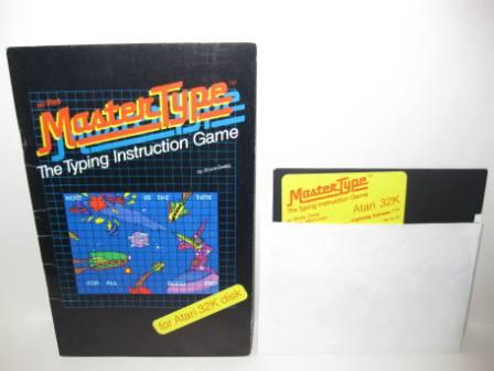 MasterType w/ Manual (Diskette) - Atari 400/800 Game